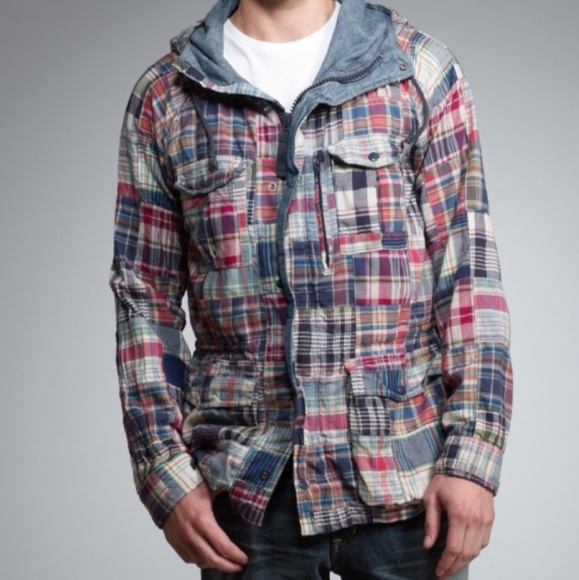 Denim & Supply Ralph Lauren Other - Denim & Supply Ralph Lauren Madras Hooded Jacket S